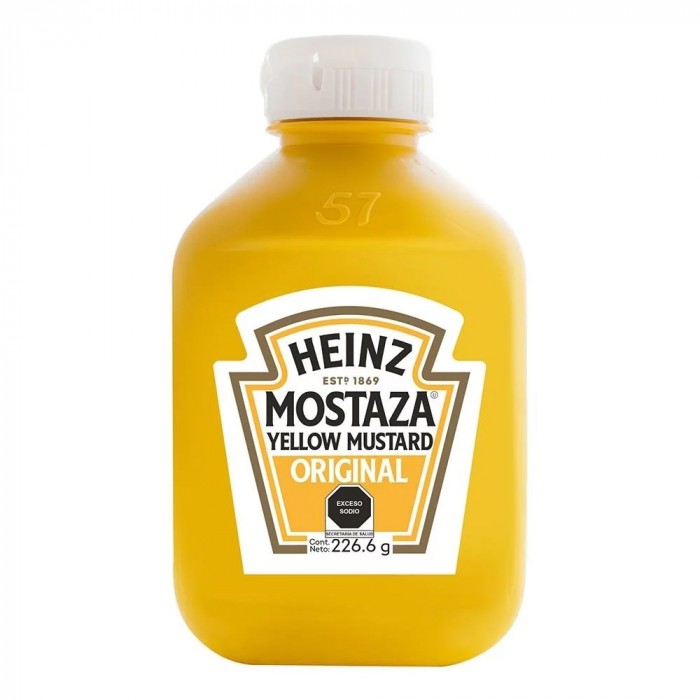 MOSTAZA HEINZ POMO 227G