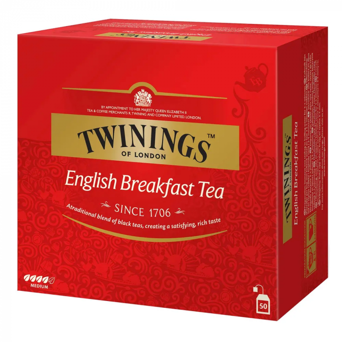 TÉ TWININGS ENGLISH BREAKFAST X 50 SAQ