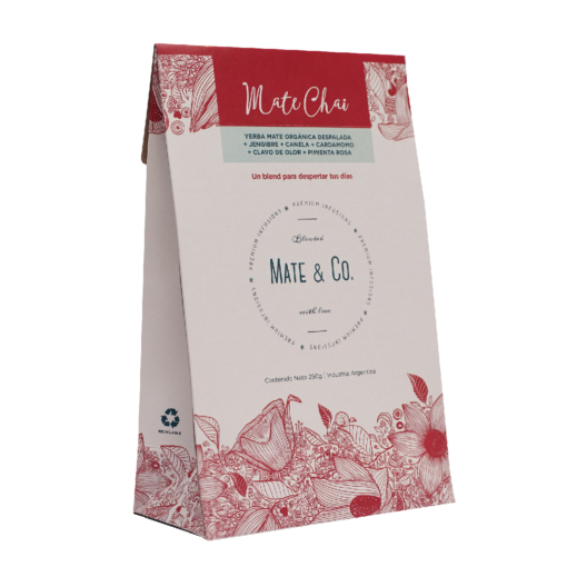 YERBA MATE ORGÁNICA MATE & CO MATE CHAI 250GR BOLSA