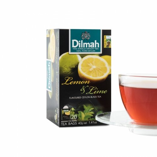 TÉ DILMAH LEMON & LIME X 20 SAQ