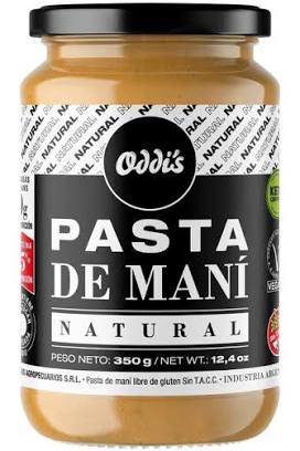 PASTA DE MANÍ ODDI´S X 350 GR