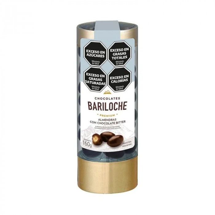 ALMENDRAS CON CHOCOLATE BITTER  BARILOCHE160 GR