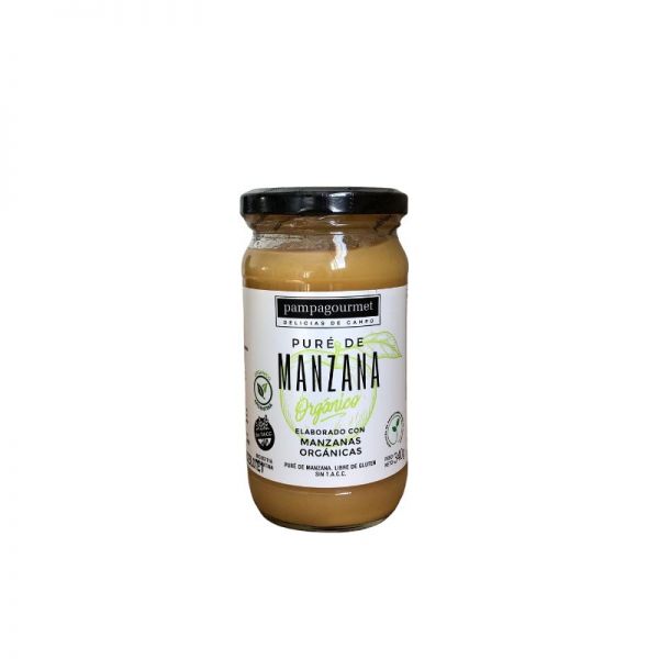 PURE DE MANZANA ORGANICO PAMPAGOURMET 340g