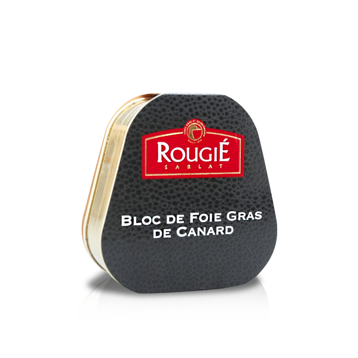 BLOC DE FOIE GRAS DE CANARD ROUGIE X 75 GR