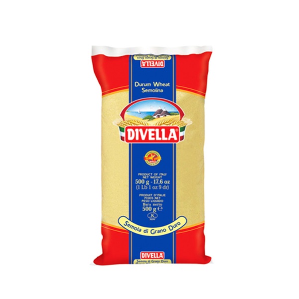SEMOLA DI GRANO DURO DIVELLA 500G