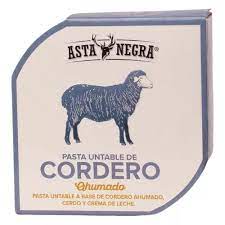 PASTA UNTABLE DE CORDERO AHUMADO ASTA NEGRA 80G