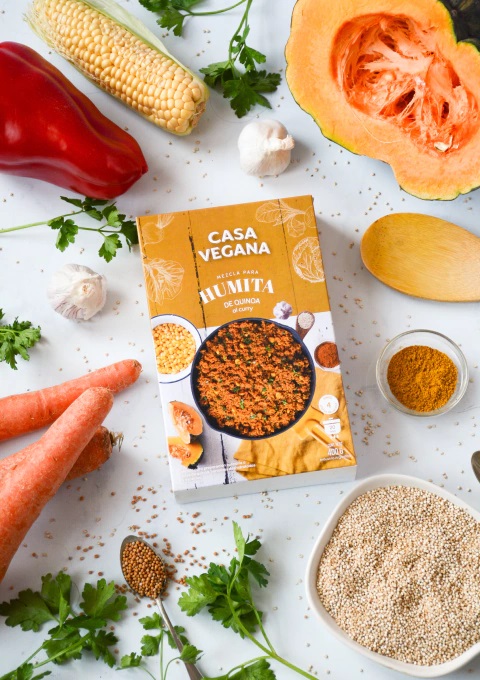 CASA VEGANA MEZCLA PARA HUMITA DE QUINOA 400G