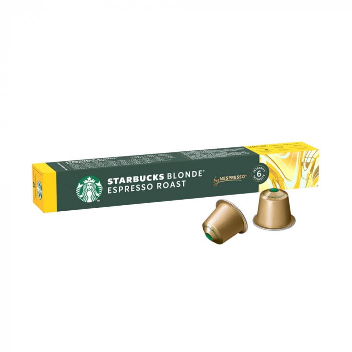 CAPSULAS STARBUCKS NESPRESSO DESCAFEINADO X10