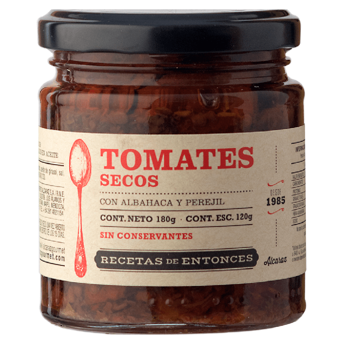 TOMATES SECOS CONDIMENTADOS RECETAS DE ENTONCES