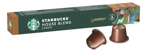 CAPSULAS STARBUCKS NESPRESSO HOUSE BLEND X10