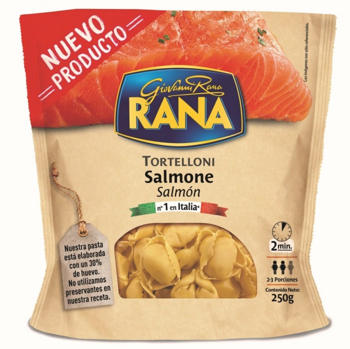 TORTELLONI DE SALMÓN GIOVANNI RANA X 250 GR