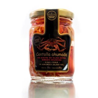 CENTOLLA AHUMADA EN ACEITE DE OLIVA X 85 GR