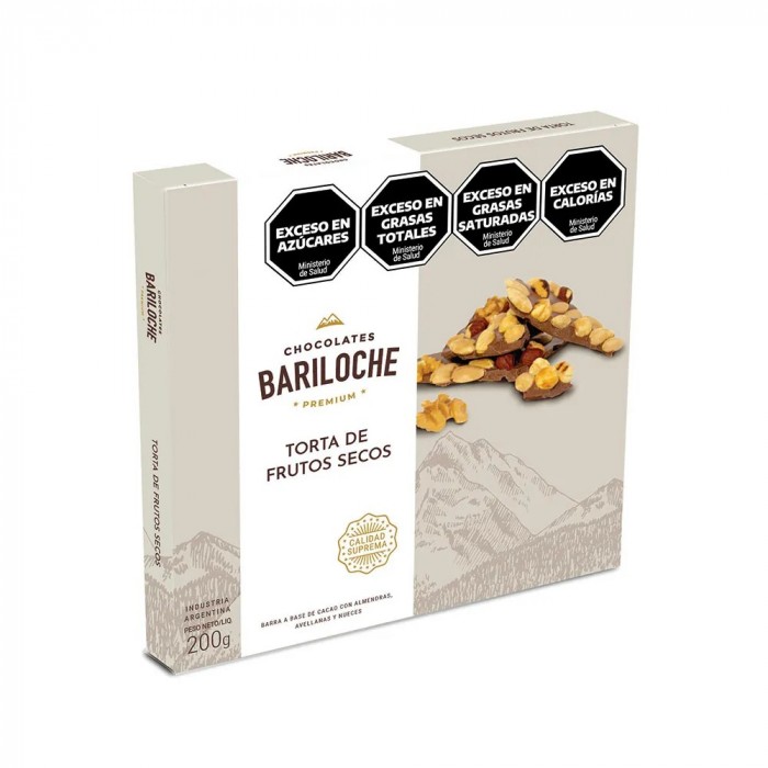 TORTA DE FRUTOS SECOS BARILOCHE 200GR