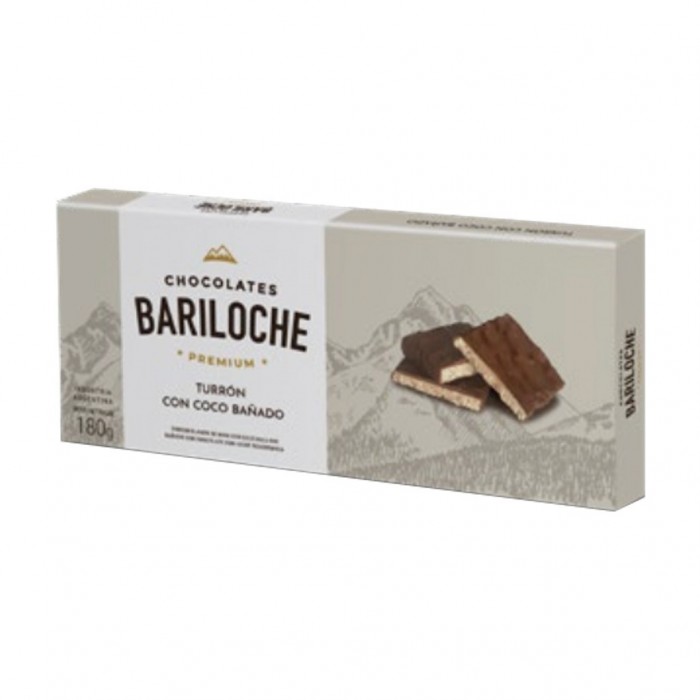 TURRON CON COCO BAÑADO BARILOCHE 180G