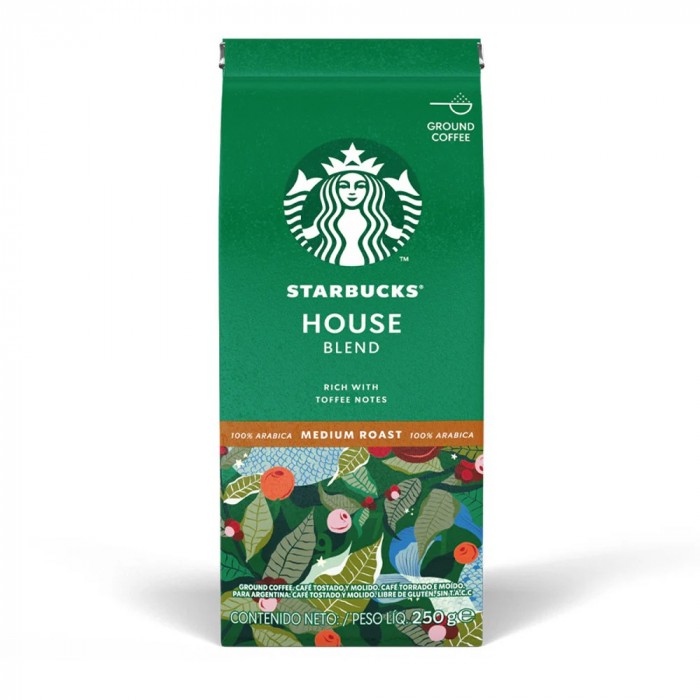 CAFE MOLIDO STARBUCKS HOUSE BLEND 250GR
