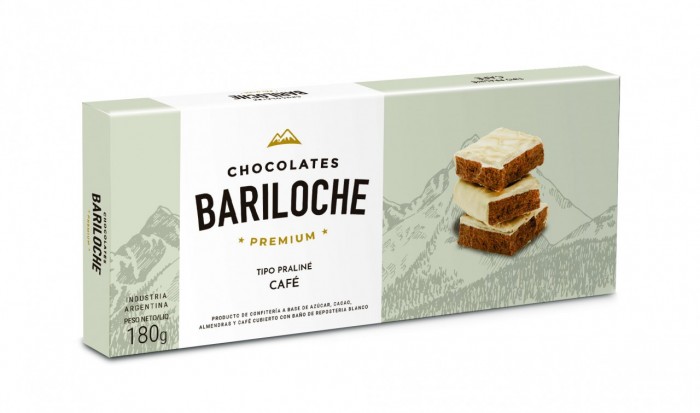PRALINÉ DE CAFÉ CHOCOLATES BARILOCHE X 180 GR