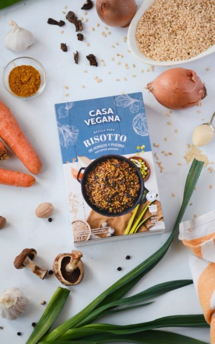 CASA VEGANA MEZCLA PARA RISOTTO DE HONGOS 400G