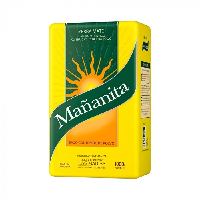 YERBA MATE MAÑANITA X 500 GR