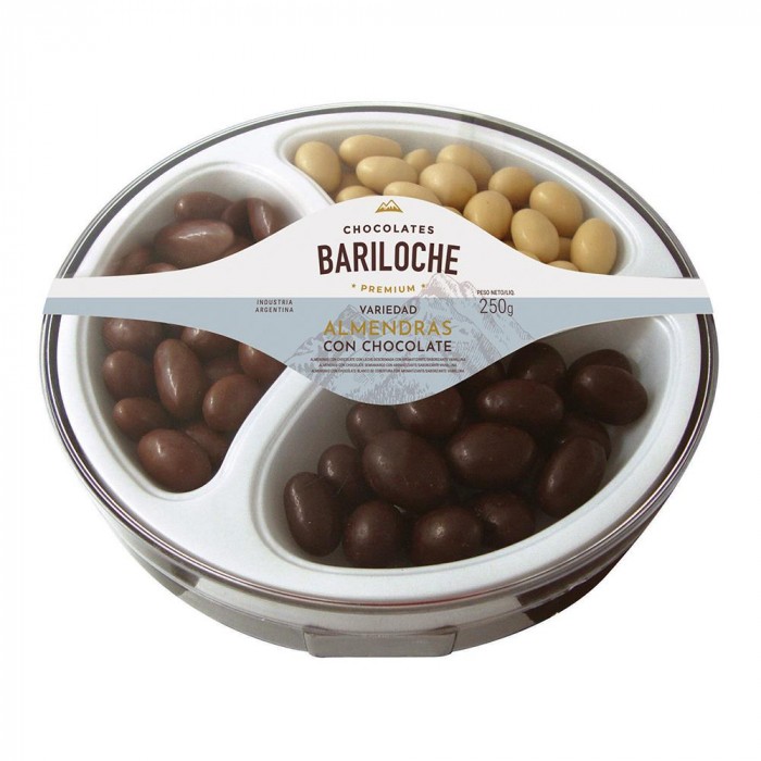 ALMENDRAS CON CHOCOLATE SURTIDO BARILOCHE 250G