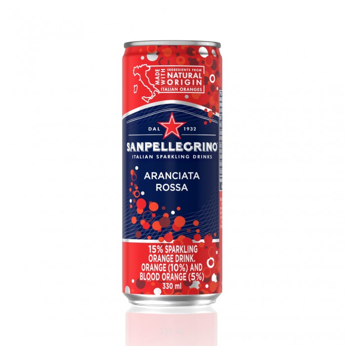 AGUA CON GAS SAN PELLEGRINO LATA 33 0ML