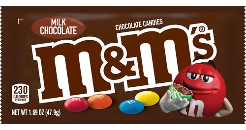 CONFITES DE CHOCOLATE M&M 47,9GR