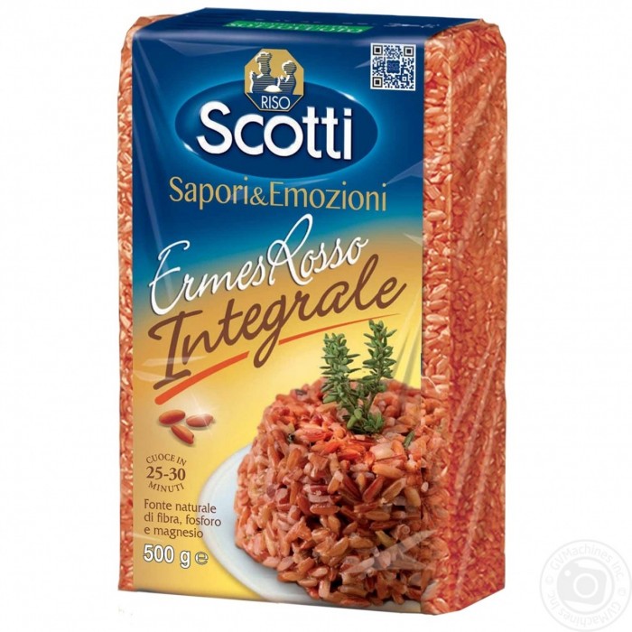 ARROZ SCOTTI ERMES ROSSO INTEGRAL X 500 GR