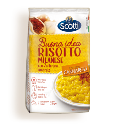 RISOTTI SCOTTI MILANESE X 210 GR SIN TACC