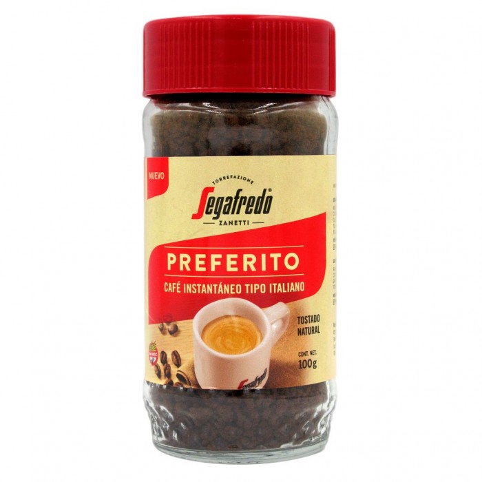 CAFÉ SEGAFREDO INSTANTÁNEO PREFERITO X 100 GR