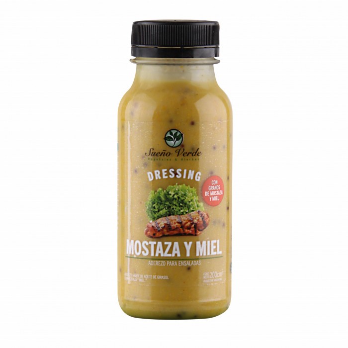 ADEREZO DE MOSTAZA A LA MIEL X 200 GR