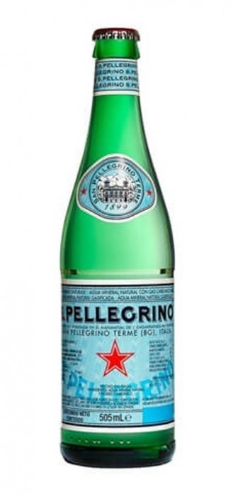 SAN PELLEGRINO X 505 ML CON GAS BOTELLA DE VIDRIO