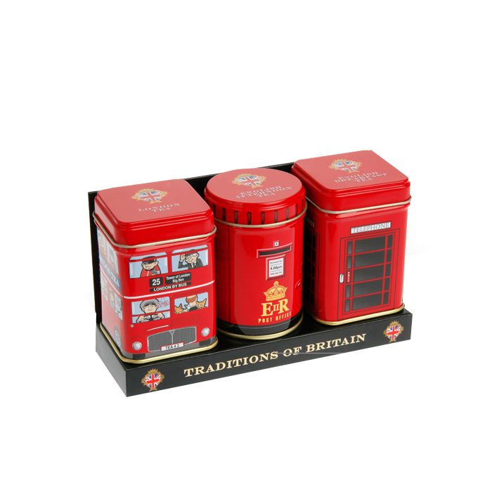 TÉ EN HEBRAS TRADITIONS OF BRITAIN PACK X 3 LATAS