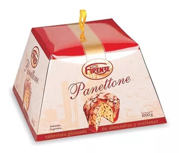 PANETTONE FIRENZE 750G COBERTURA GLASEADA
