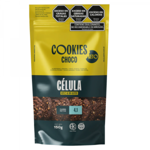 Cookies Chococolate Keto Célula 150gr