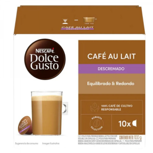DOLCE GUSTO NESCAFE CAFÉ AU LAIT DESCREMADO 160GR
