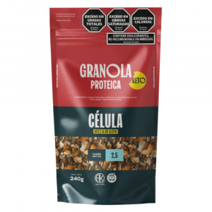 Granola proteica Keto Célula 240gr
