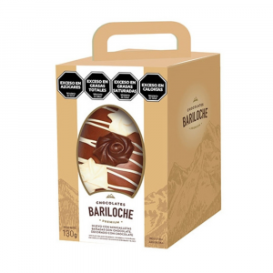 HUEVO PASCUA BARILOCHE PREMIUM DECORADO 130GR