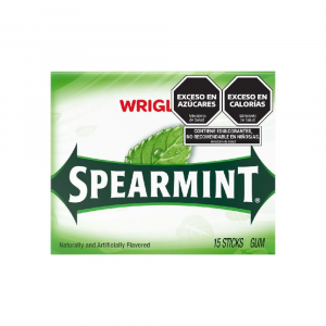  WRIGLEY'S SPEARMINT CHICLE 37,5 g
