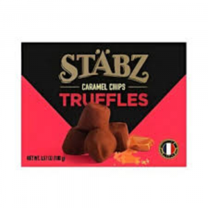 BOMBONES TRUFAS CARAMEL CHIPS STABZ 100 GR