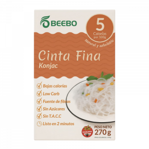Pasta Konjac Cinta Fina Beebo Sin Tacc 270gr