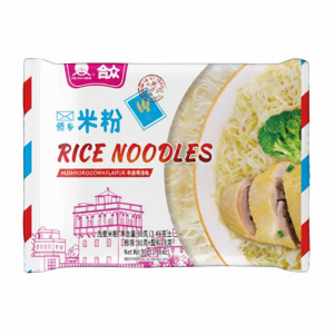 Fideos De Arroz Sabor Pollo Y Champiñón Rice Noodles 98gr
