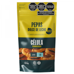 Pepas Keto Dulce De Leche Célula 150gr 