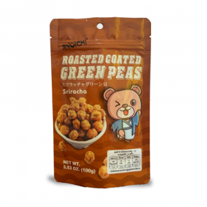 Snack Arvejas Verdes Crocantes Sabor Sriracha Ryoichi 100g
