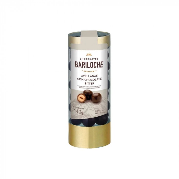 AVELLANAS C/CHOCOLATE BITTER 140G BARILOCHE