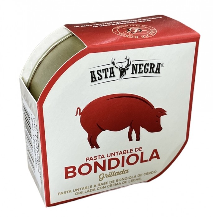 PASTA UNTABLE BONDIOLA GRILLADA ASTA NEGRA 80G