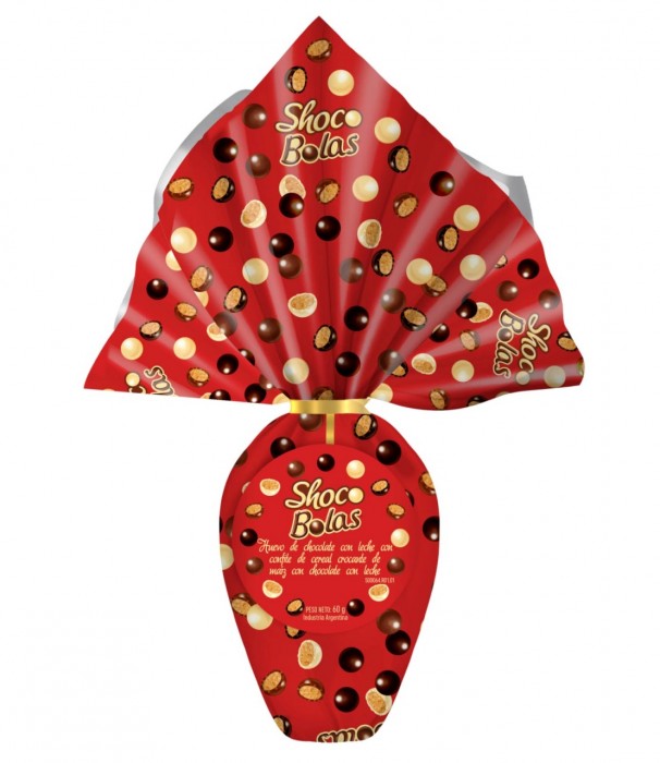 HUEVO DE PASCUAS LACASA SHOCOBOLAS X 60 GR
