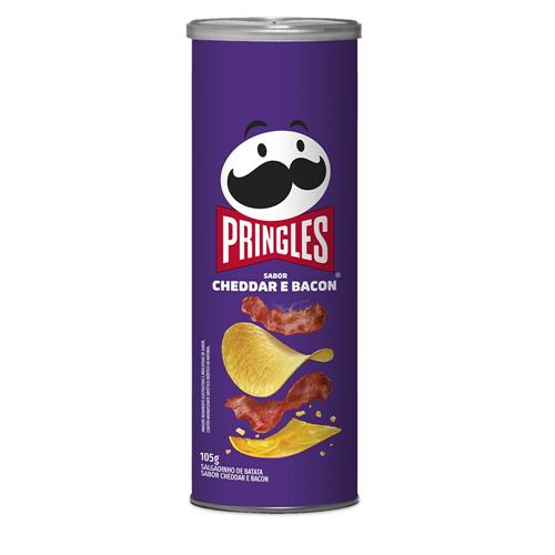 PAPAS PRINGLES CHEDAR Y BACON 105GR