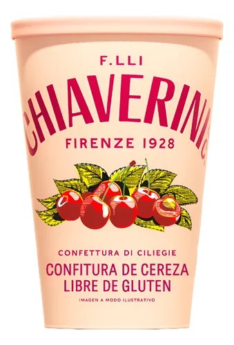 MERMELADA CHIAVERINI CEREZAS CONFITADAS 320GR
