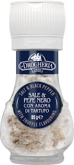 SAL & PIMIENTA CON AROMA DE TARTUFO DROGHERIA 1880 85 GR