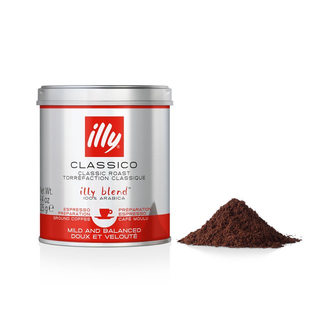 CAFÉ ILLY MOLIDO CLÁSICO X 125 GR