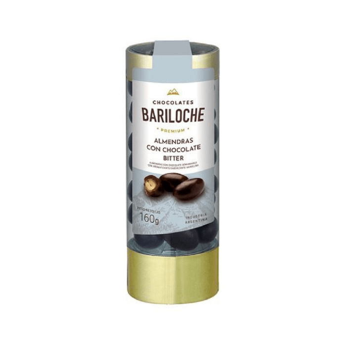 ALMENDRAS BITTER CHOCOLATES BARILOCHE X 160 GR